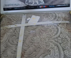 Çift Kişilik Güpürlü  Gelin Battaniye Seti Dantelli Çeyizlik Battaniye Takımı Cappuccino