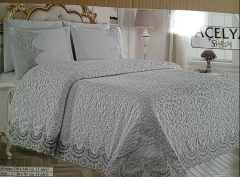 6 parça dantelli gelin battaniyesi seti