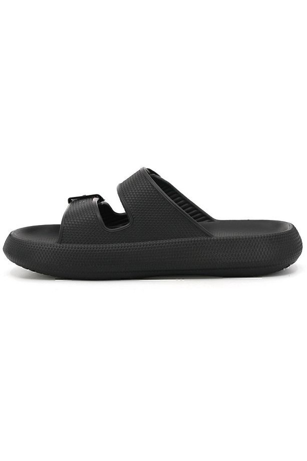 Plaj Havuz Bahçe Deniz Yazlık Yumuşak Kalın Tabanlı Çift Bant Unisex Günlük 46 &47 Numara Terlik