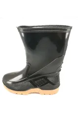 Siyah 37-41 Arası Plastik Uzun Yağmur Çizmesi