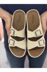 Kadın Anatomik Taban Dolgu Topuklu Ortopedik Terlik, Kadın Ortopedik Terlik