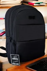 lisanslı çok gözlü sağlam okul çantası geniş hacimli sırt çantası 45 cm 22 cm 30 cm ebatlarında 670s